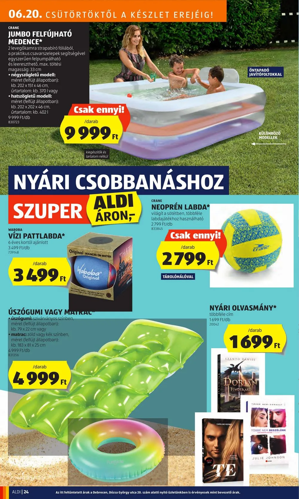 Aldi akciós újság 06.20–06.26 – 26. oldal