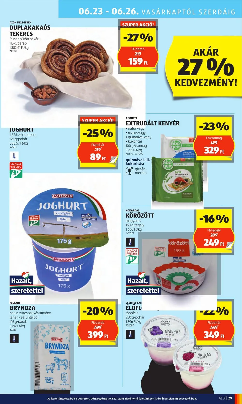 Aldi akciós újság 06.20–06.26 – 33. oldal