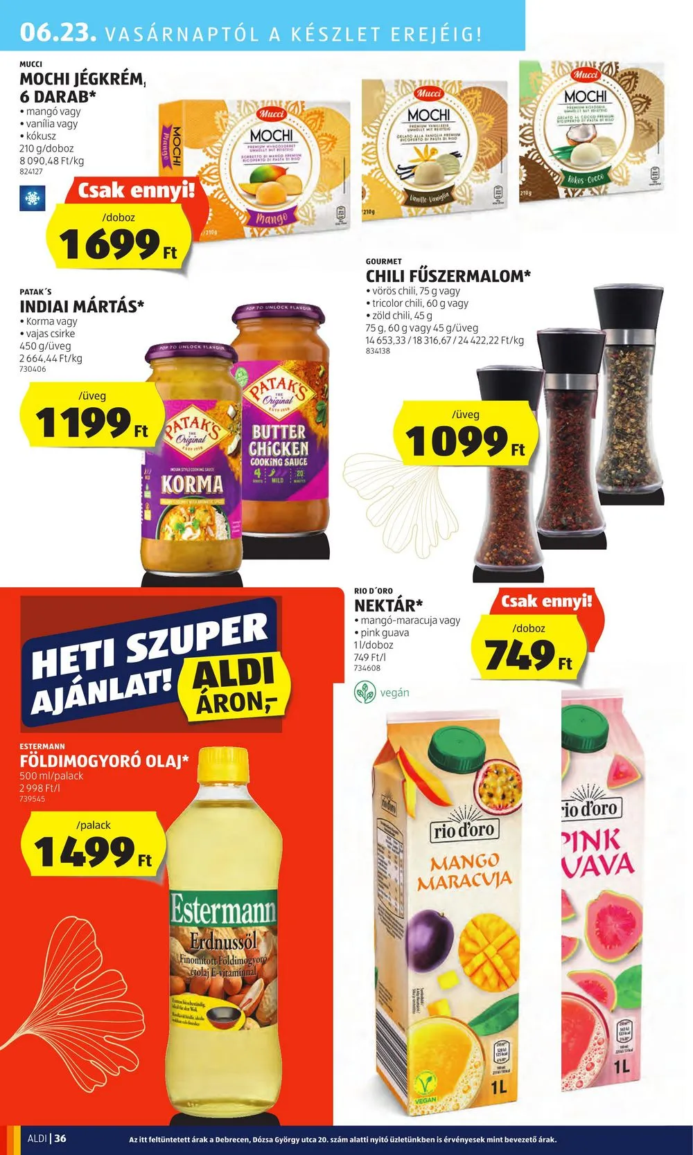 Aldi akciós újság 06.20–06.26 – 40. oldal