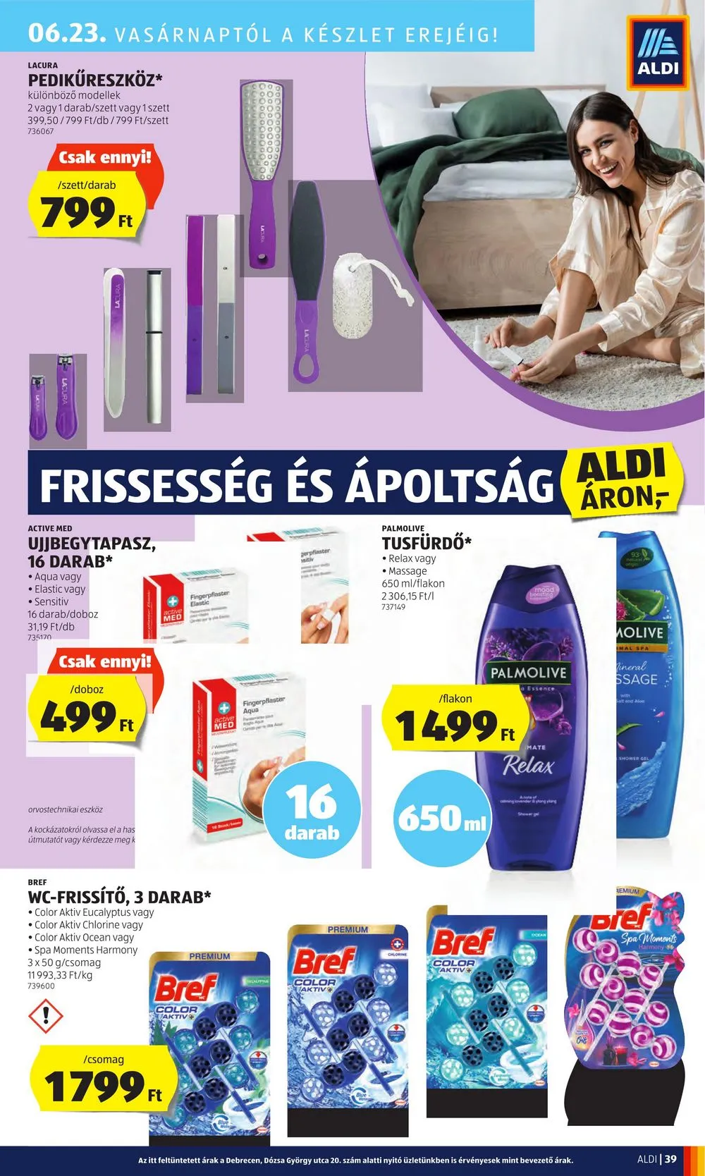 Aldi akciós újság 06.20–06.26 – 43. oldal