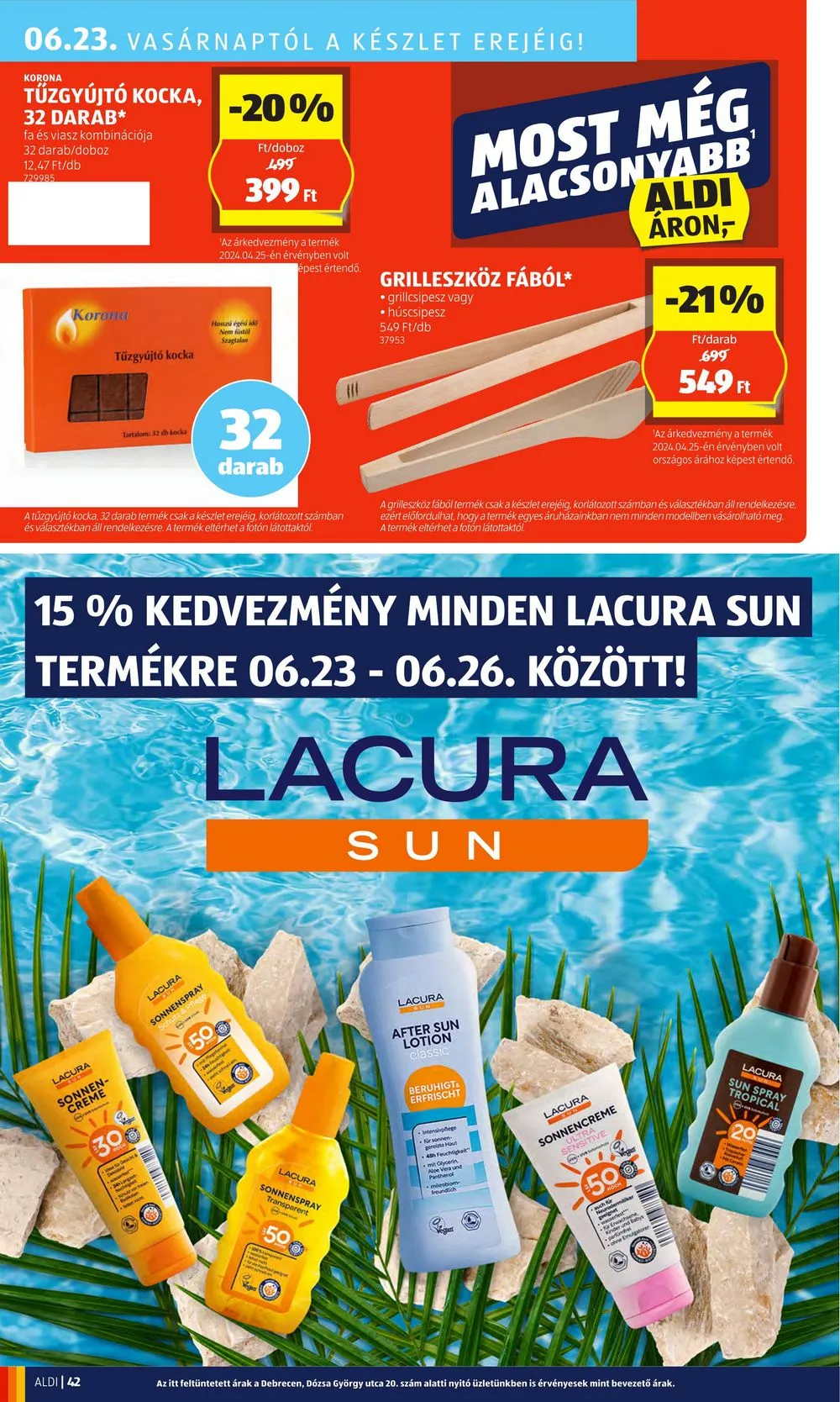 Aldi akciós újság 06.20–06.26 – 46. oldal