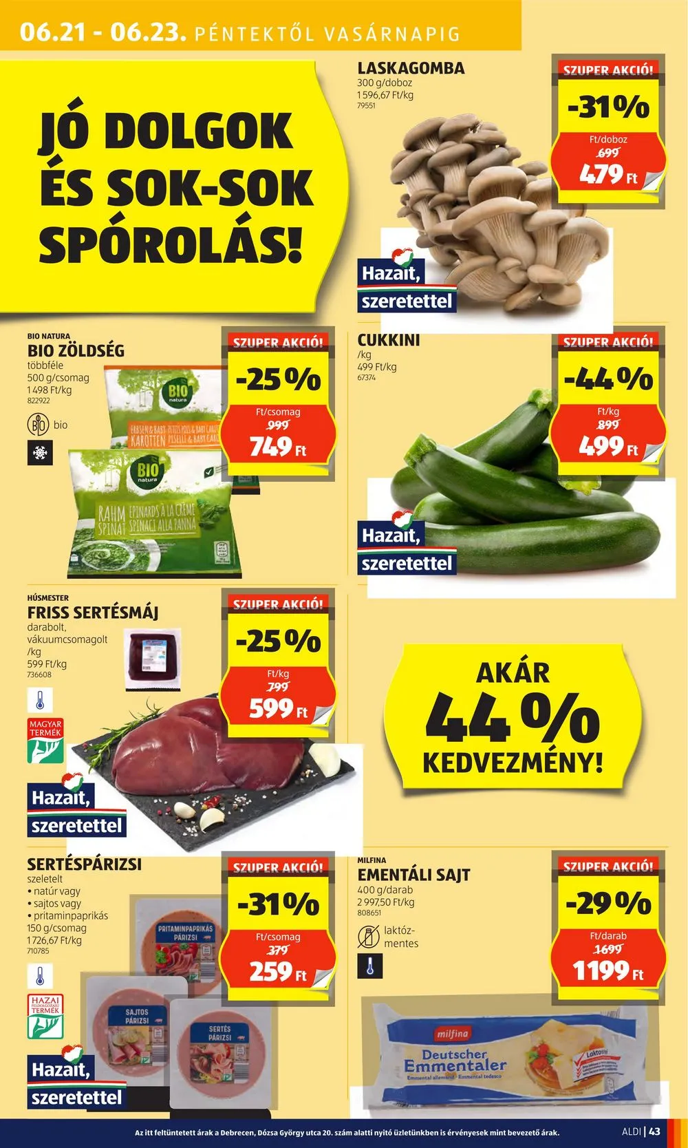 Aldi akciós újság 06.20–06.26 – 47. oldal