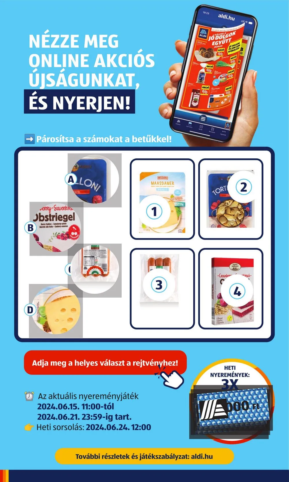 Aldi akciós újság 06.20–06.26 – 6. oldal