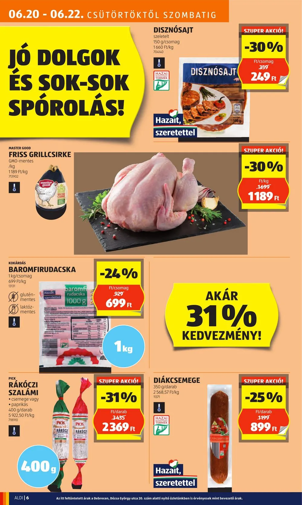Aldi akciós újság 06.20–06.26 – 8. oldal