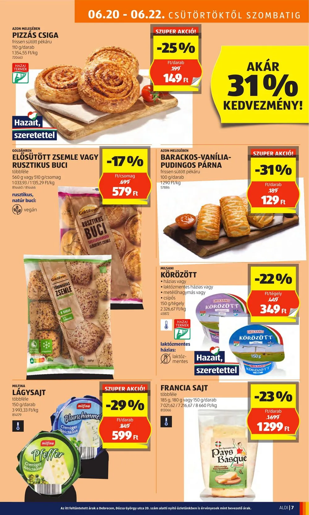 Aldi akciós újság 06.20–06.26 – 9. oldal