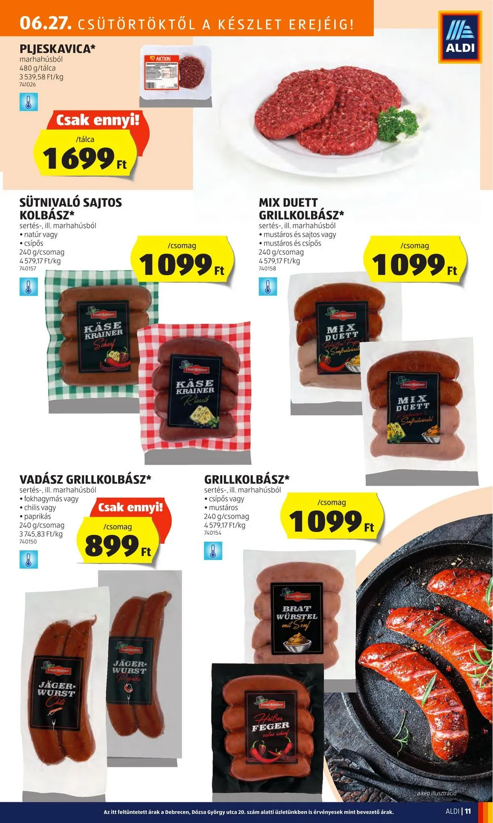 Aldi akciós újság 06.27–07.03 – 13. oldal