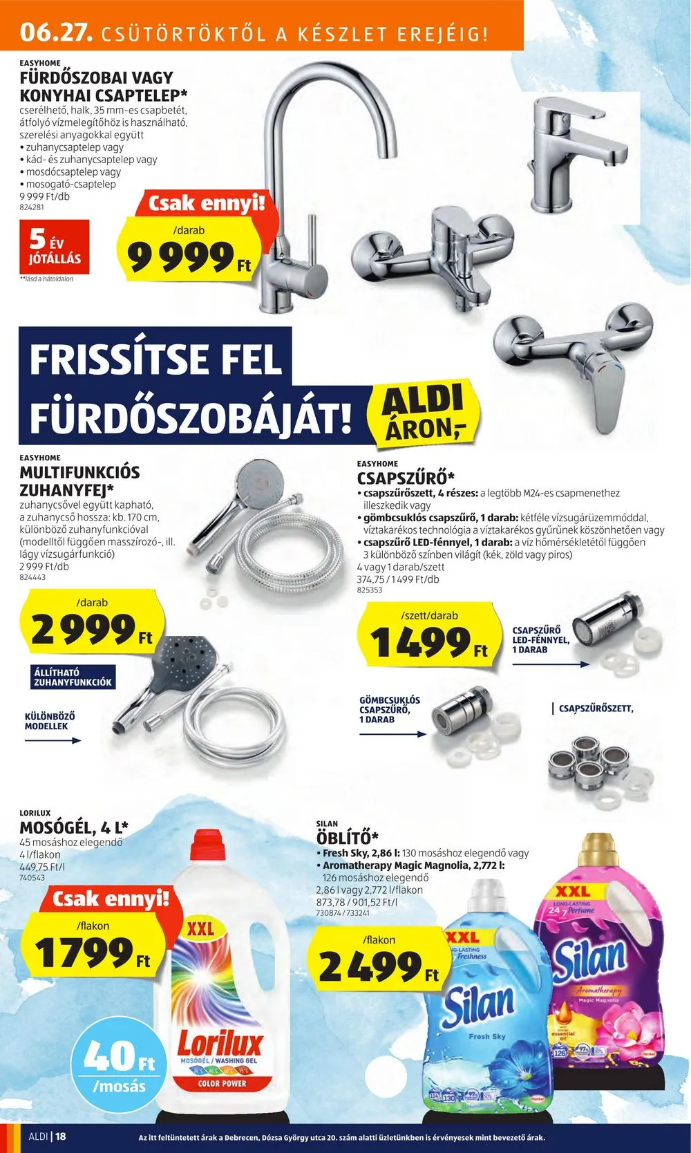 Aldi akciós újság 06.27–07.03 – 20. oldal