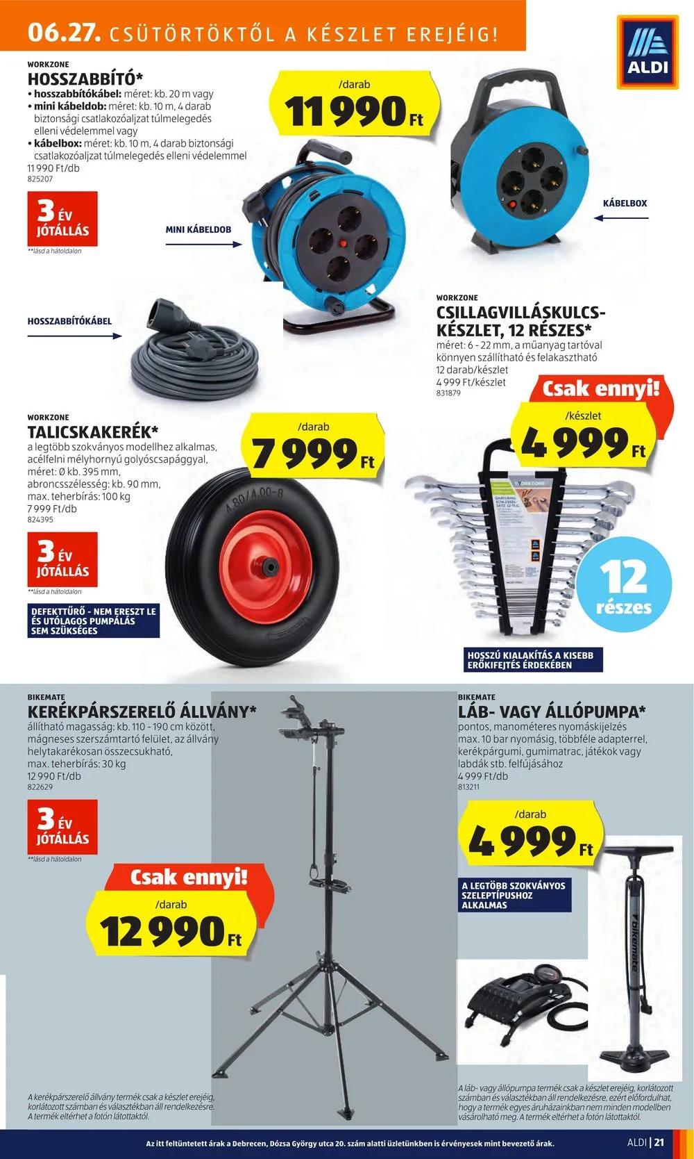 Aldi akciós újság 06.27–07.03 – 23. oldal