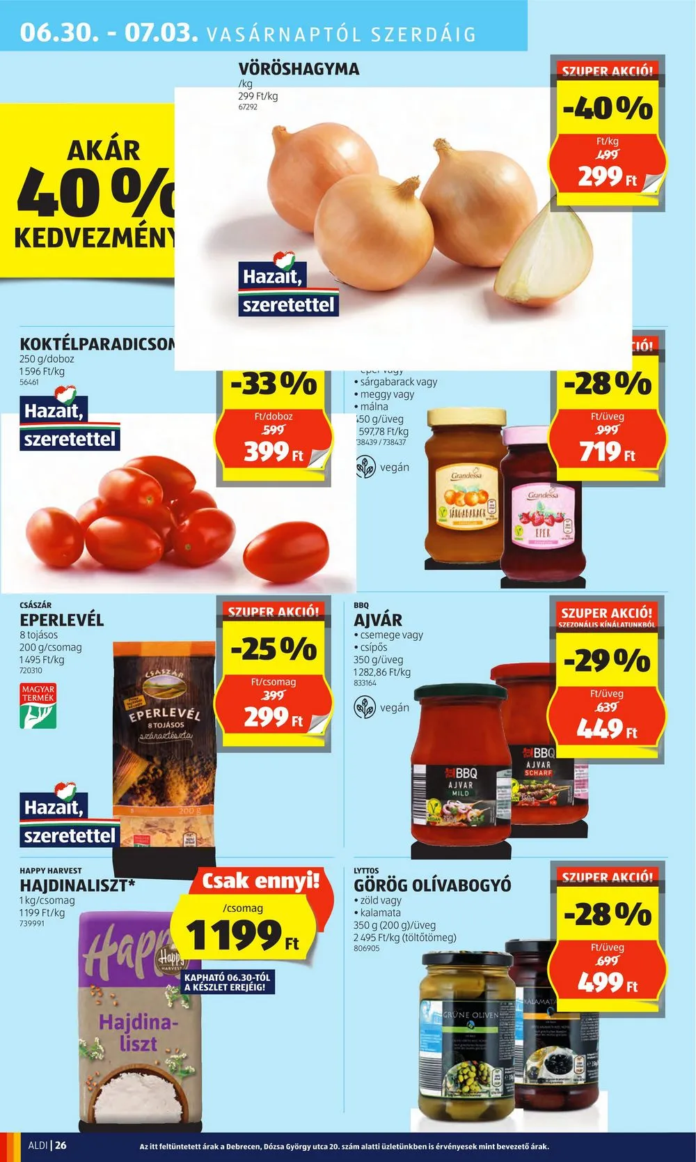 Aldi akciós újság 06.27–07.03 – 28. oldal