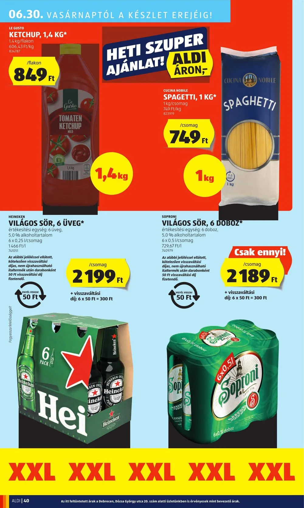 Aldi akciós újság 06.27–07.03 – 46. oldal