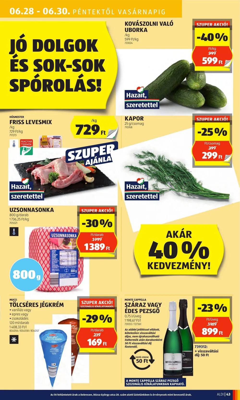 Aldi akciós újság 06.27–07.03 – 49. oldal