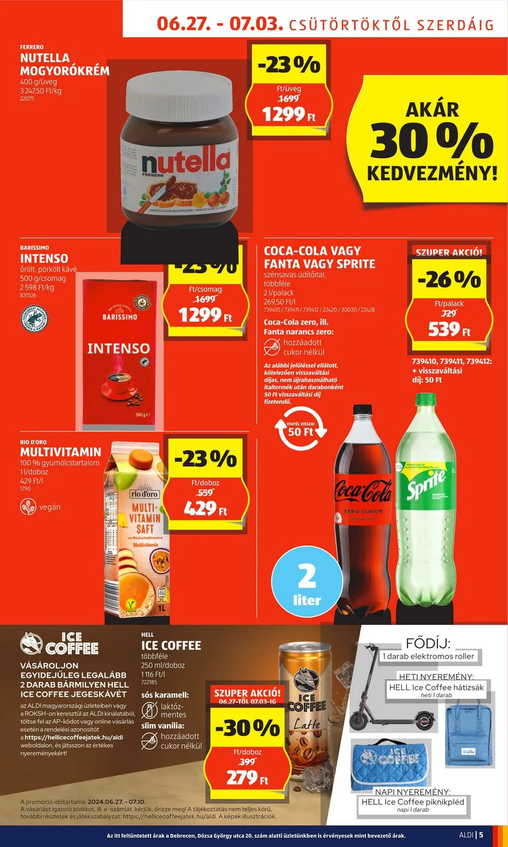 Aldi akciós újság 06.27–07.03 – 5. oldal