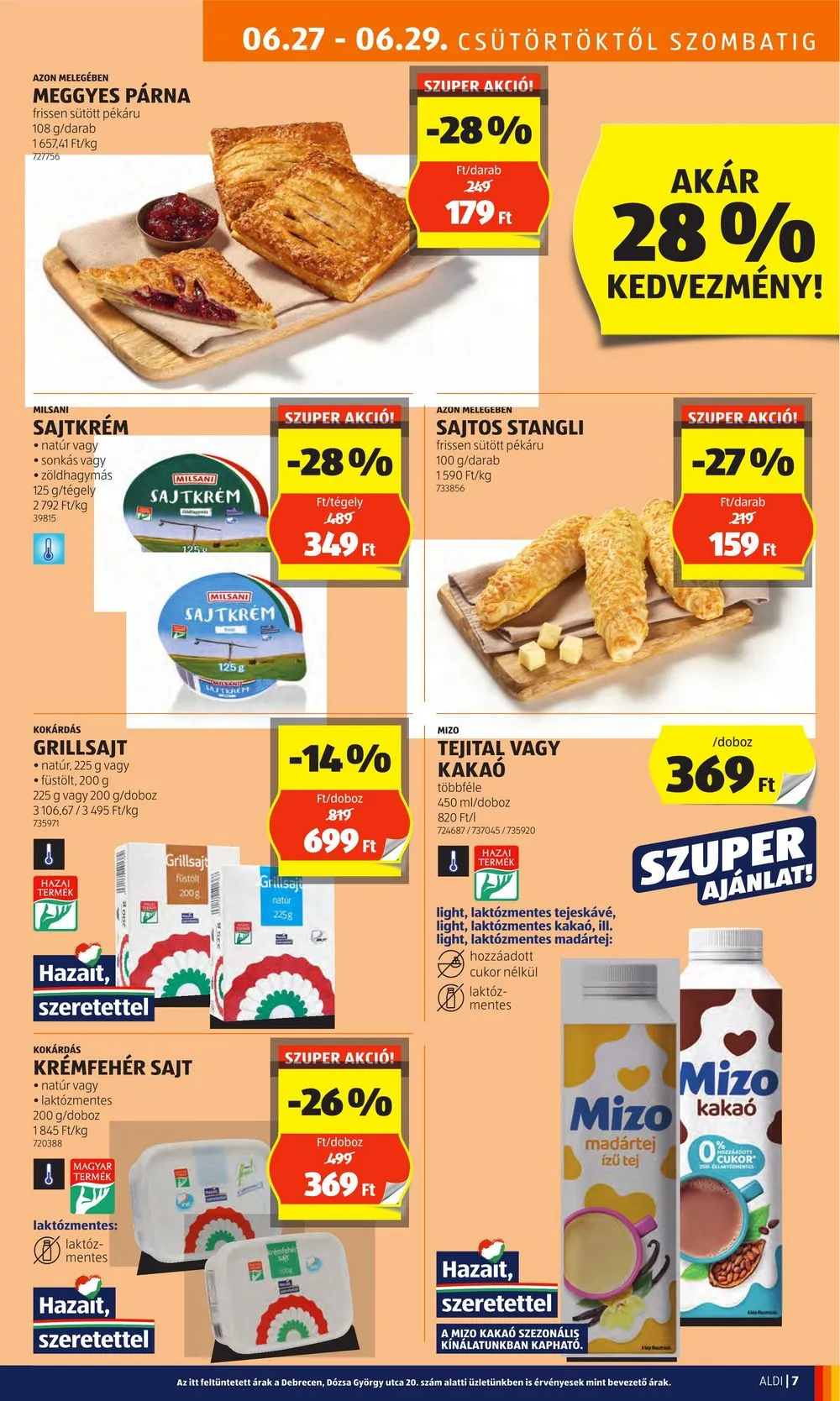 Aldi akciós újság 06.27–07.03 – 9. oldal