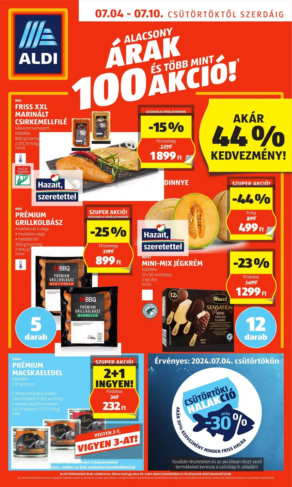 Aldi akciós újság 07.04–07.10