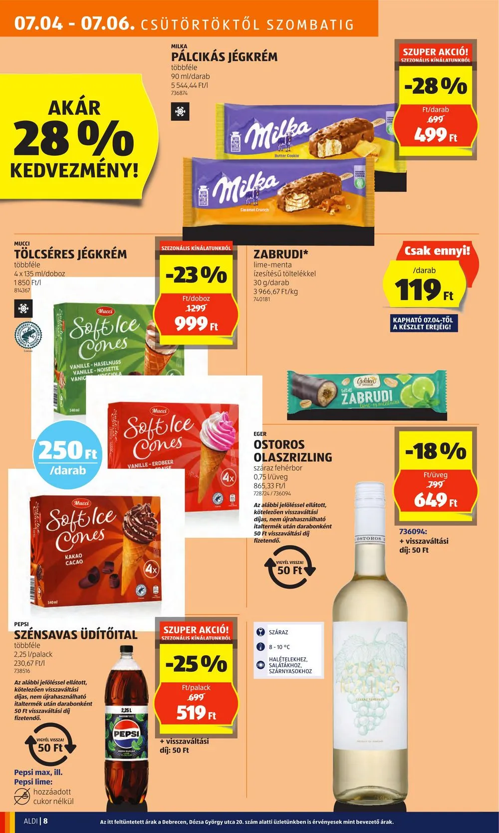 Aldi akciós újság 07.04–07.10 – 10. oldal