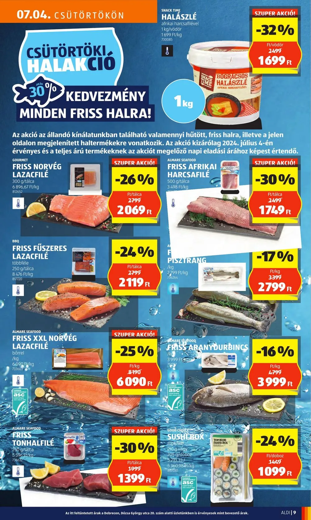 Aldi akciós újság 07.04–07.10 – 11. oldal
