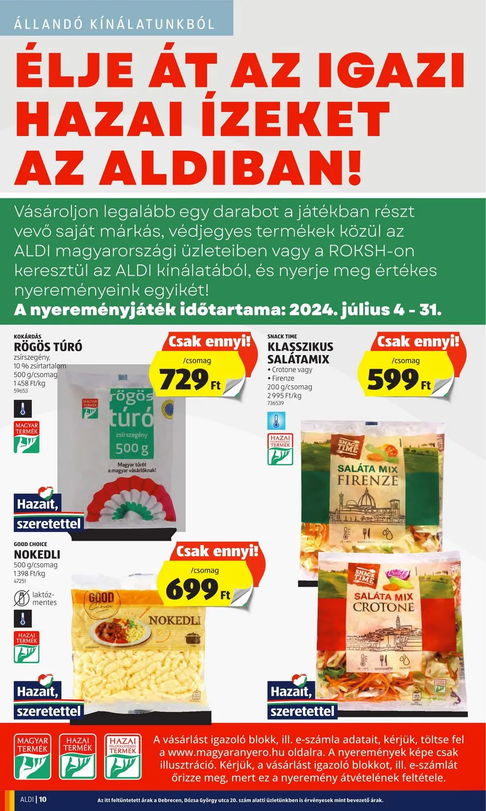 Aldi akciós újság 07.04–07.10 – 12. oldal