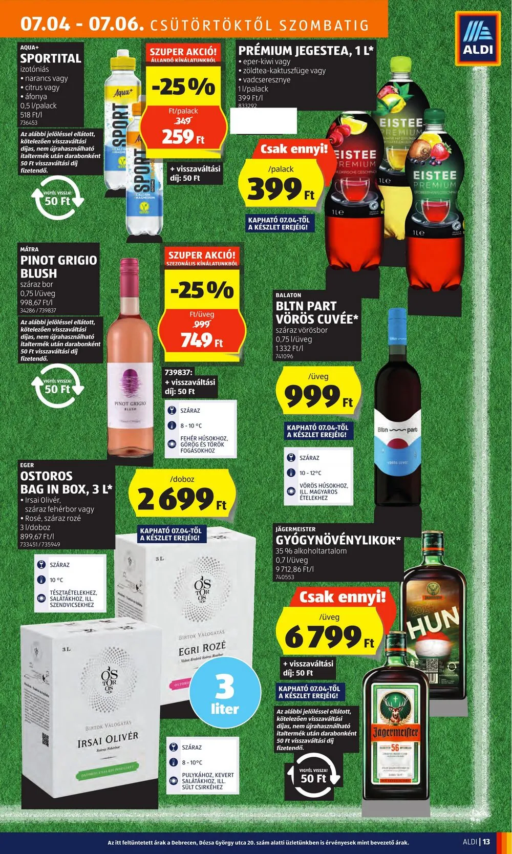 Aldi akciós újság 07.04–07.10 – 15. oldal