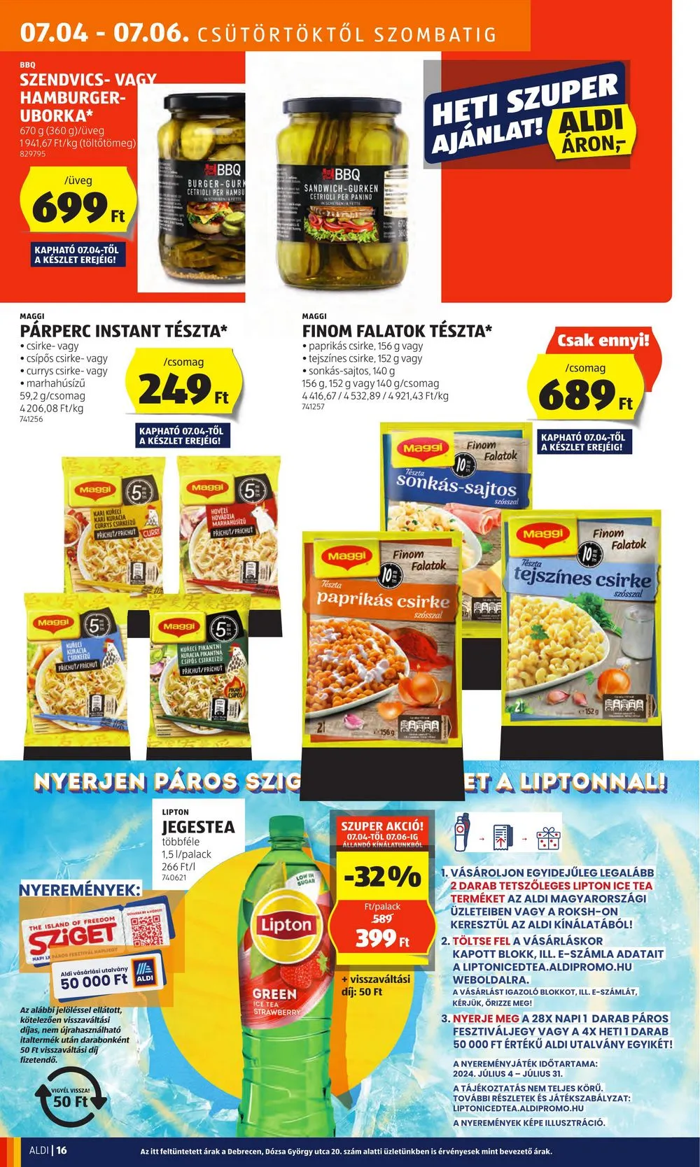 Aldi akciós újság 07.04–07.10 – 18. oldal