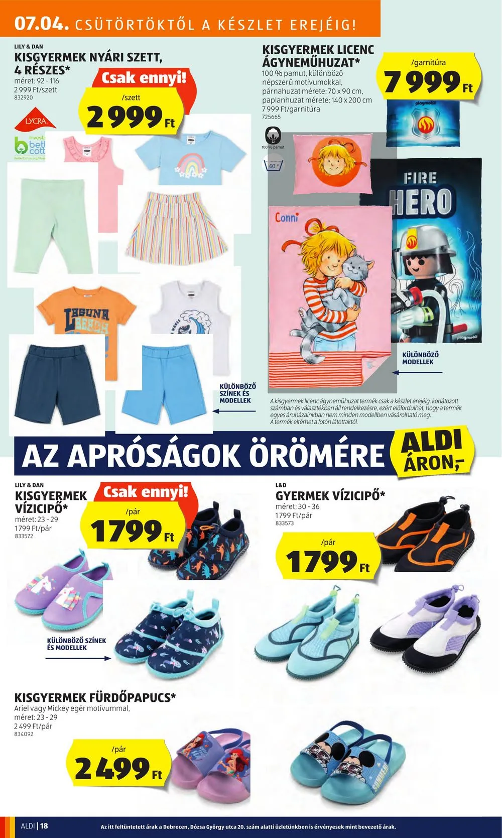 Aldi akciós újság 07.04–07.10 – 20. oldal