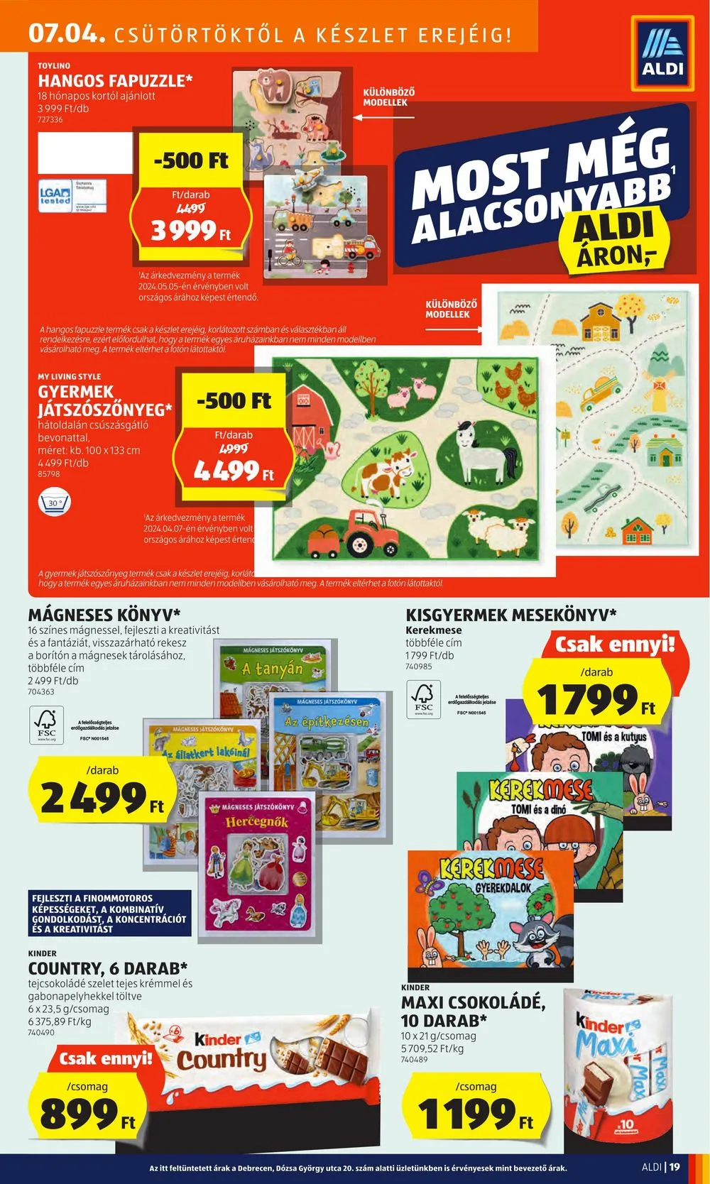 Aldi akciós újság 07.04–07.10 – 21. oldal