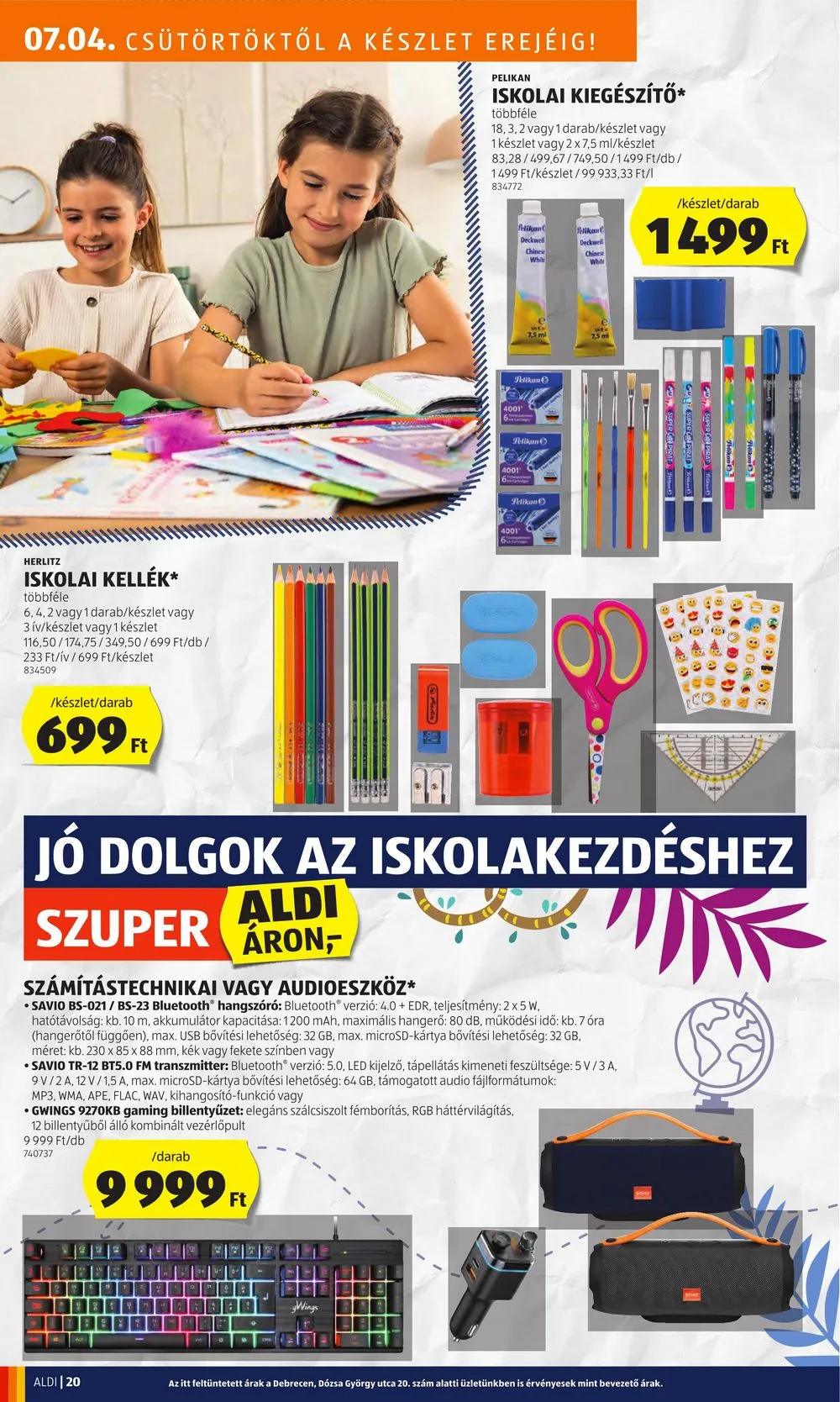 Aldi akciós újság 07.04–07.10 – 22. oldal