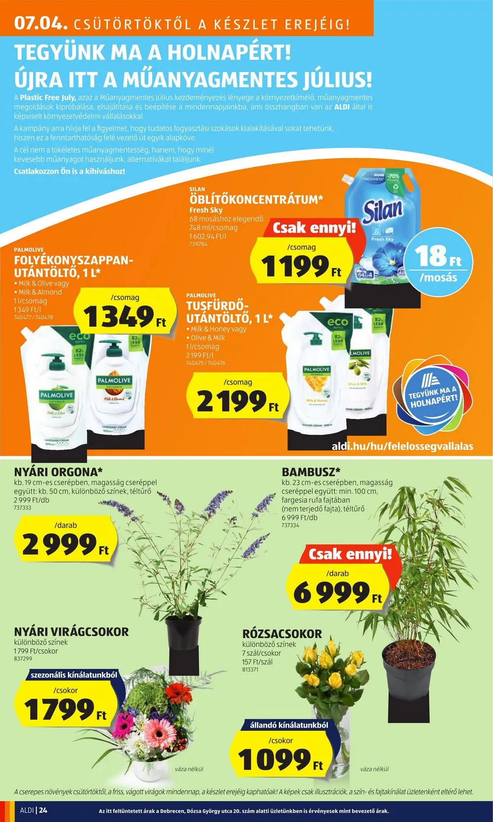 Aldi akciós újság 07.04–07.10 – 26. oldal