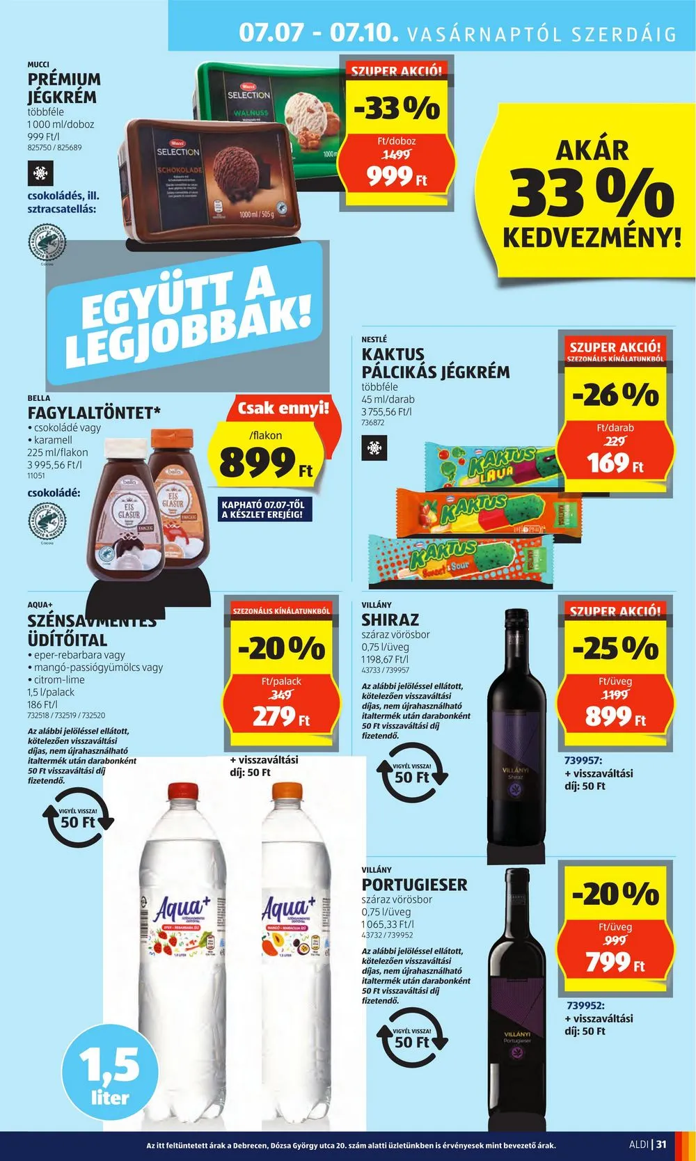 Aldi akciós újság 07.04–07.10 – 35. oldal