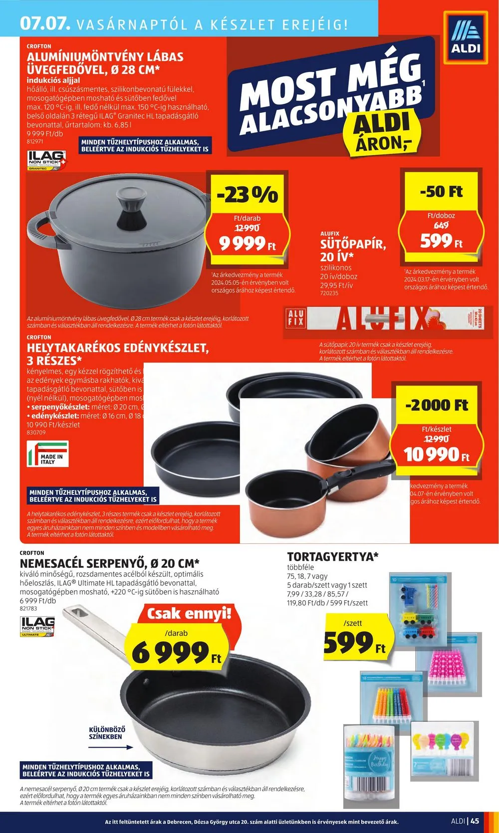 Aldi akciós újság 07.04–07.10 – 49. oldal