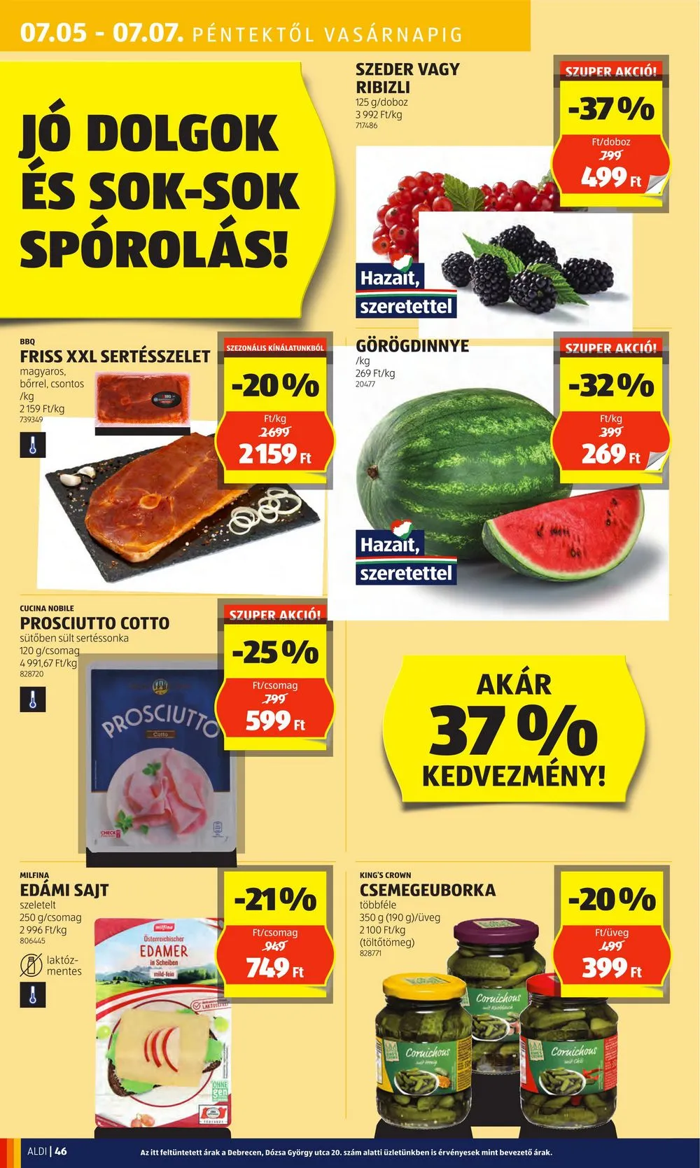 Aldi akciós újság 07.04–07.10 – 54. oldal
