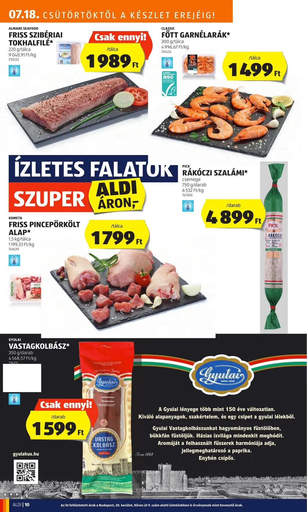 Aldi akciós újság 07.18–07.24 – 12. oldal
