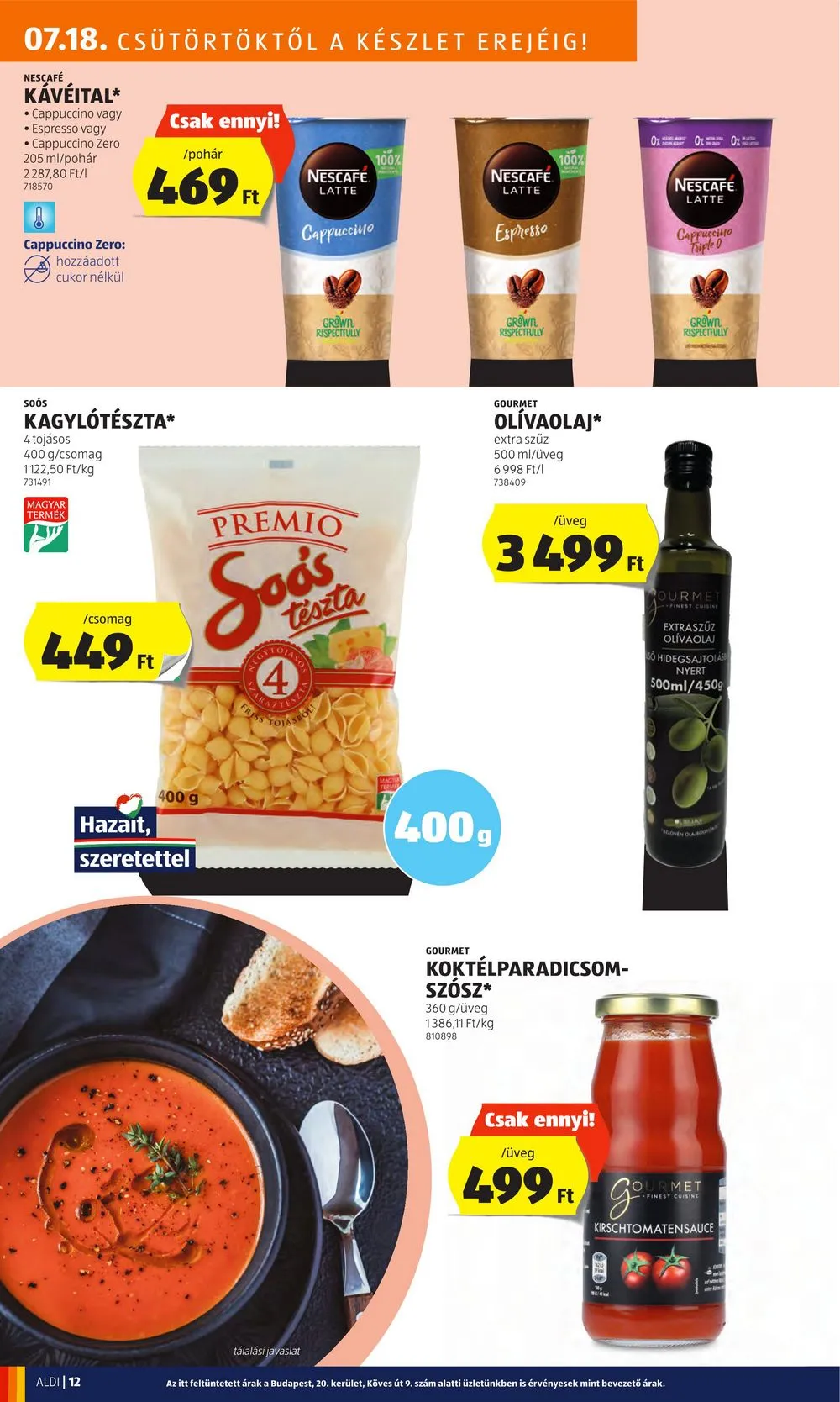 Aldi akciós újság 07.18–07.24 – 14. oldal