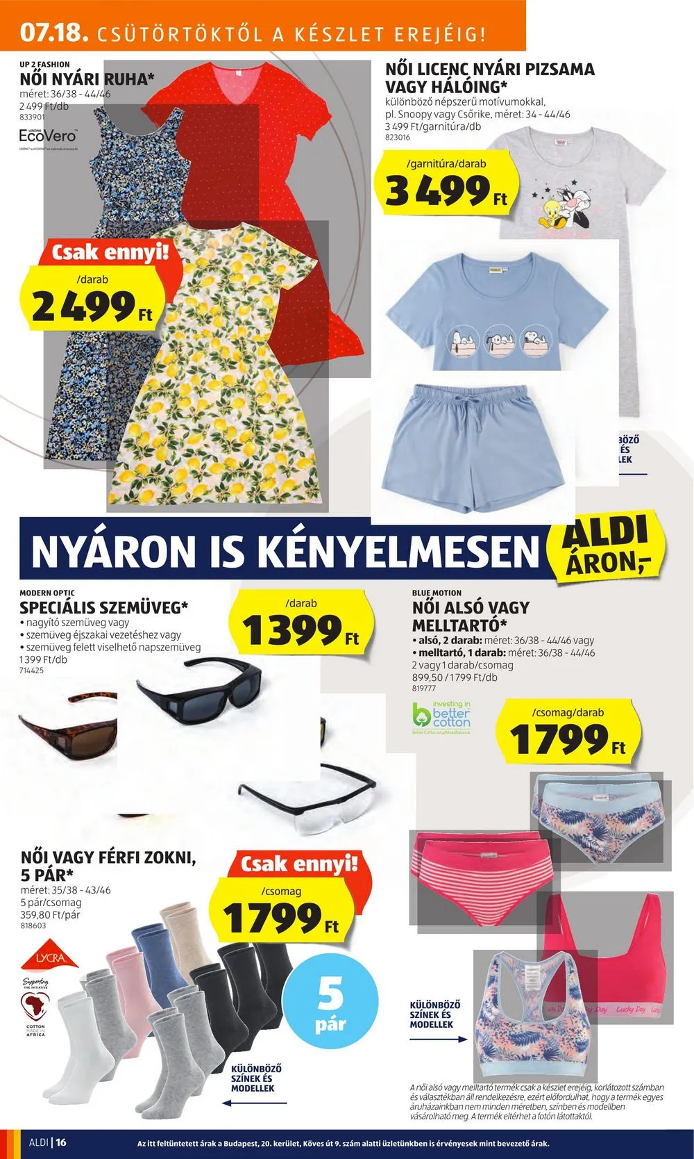 Aldi akciós újság 07.18–07.24 – 18. oldal