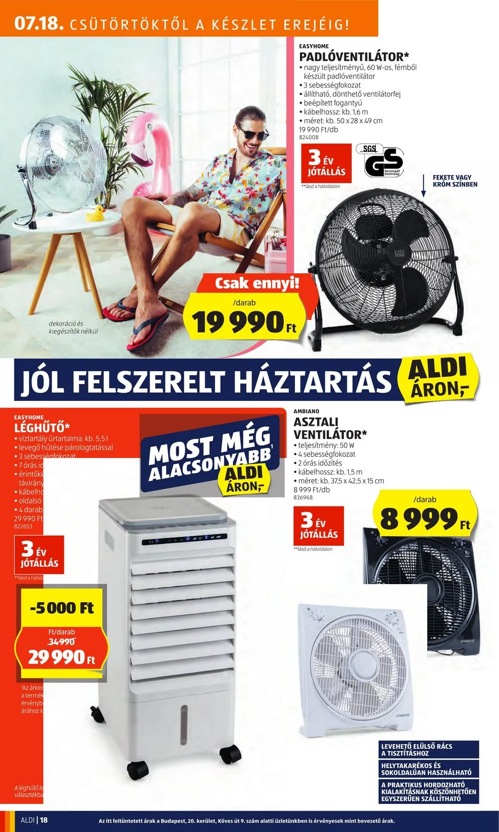 Aldi akciós újság 07.18–07.24 – 20. oldal