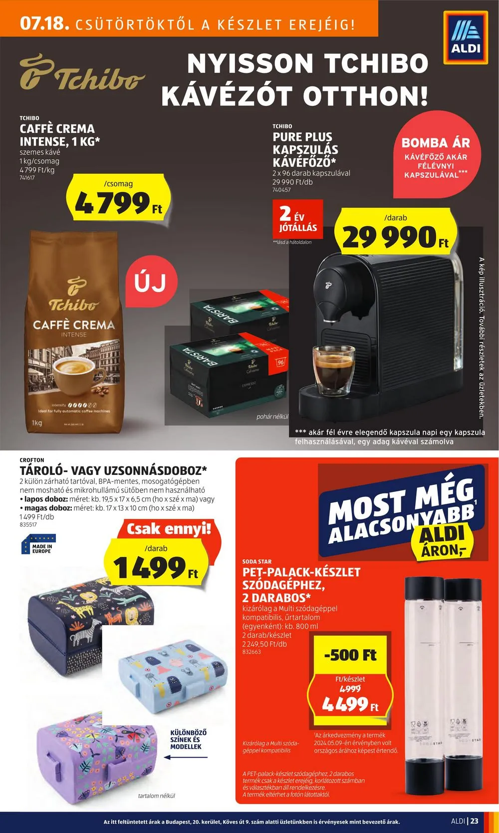 Aldi akciós újság 07.18–07.24 – 25. oldal