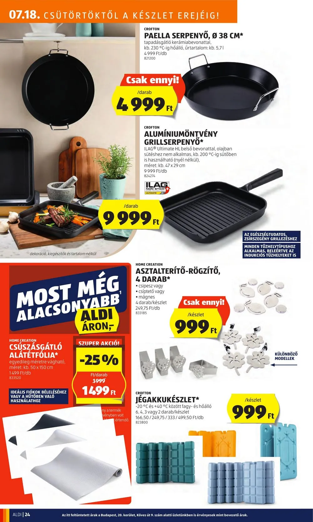Aldi akciós újság 07.18–07.24 – 26. oldal