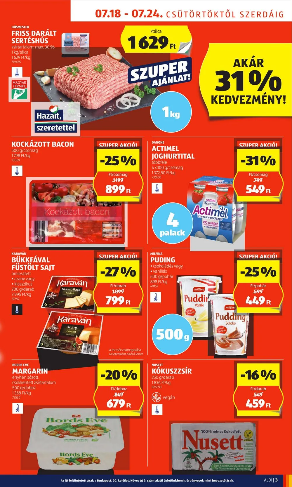 Aldi akciós újság 07.18–07.24 – 3. oldal