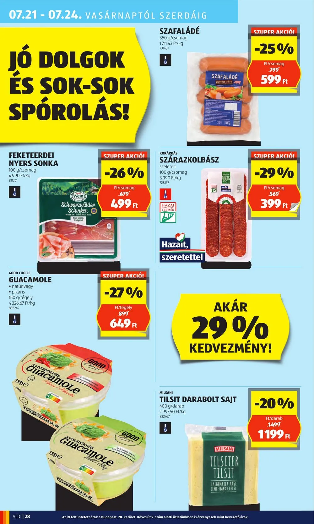 Aldi akciós újság 07.18–07.24 – 32. oldal