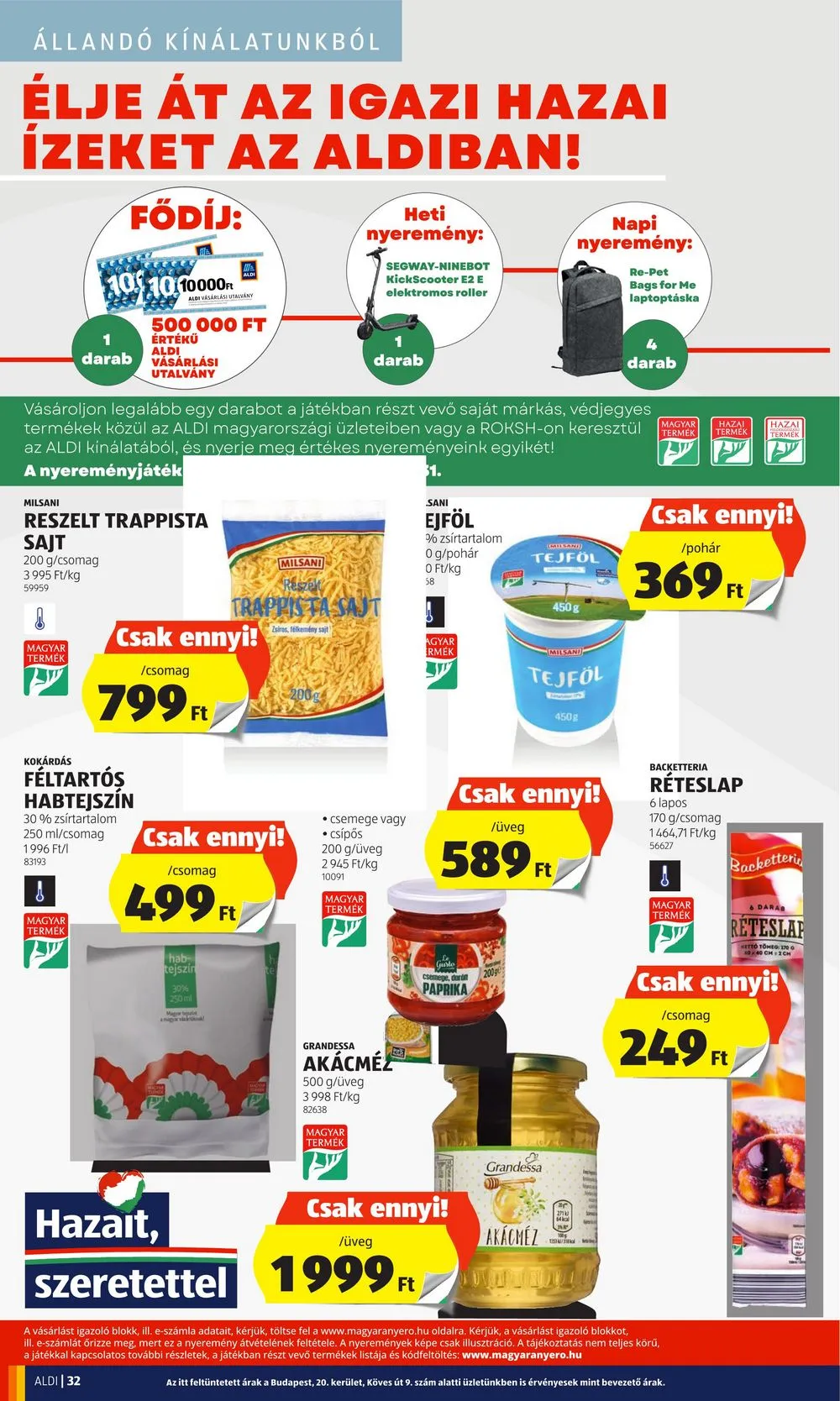Aldi akciós újság 07.18–07.24 – 36. oldal