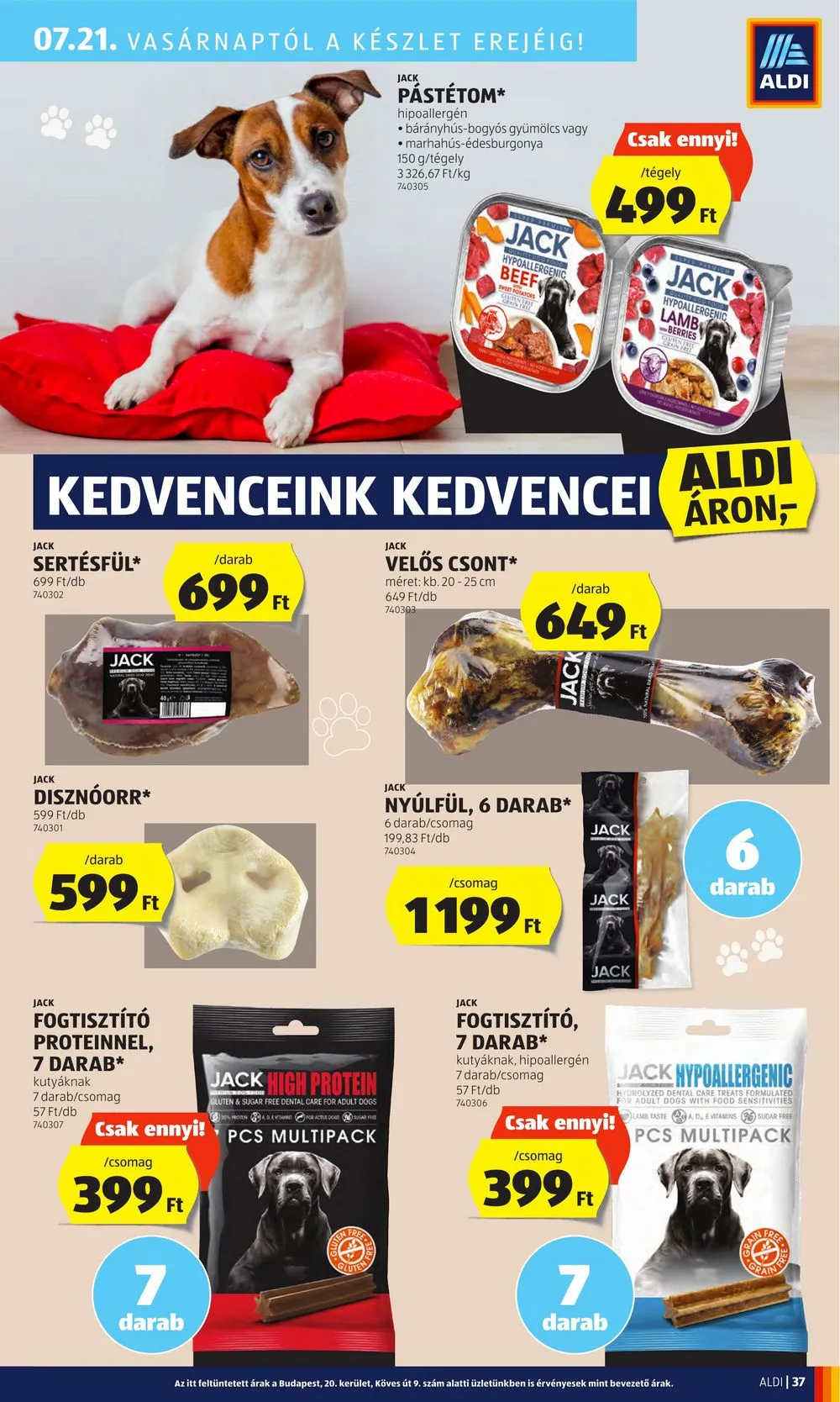 Aldi akciós újság 07.18–07.24 – 41. oldal