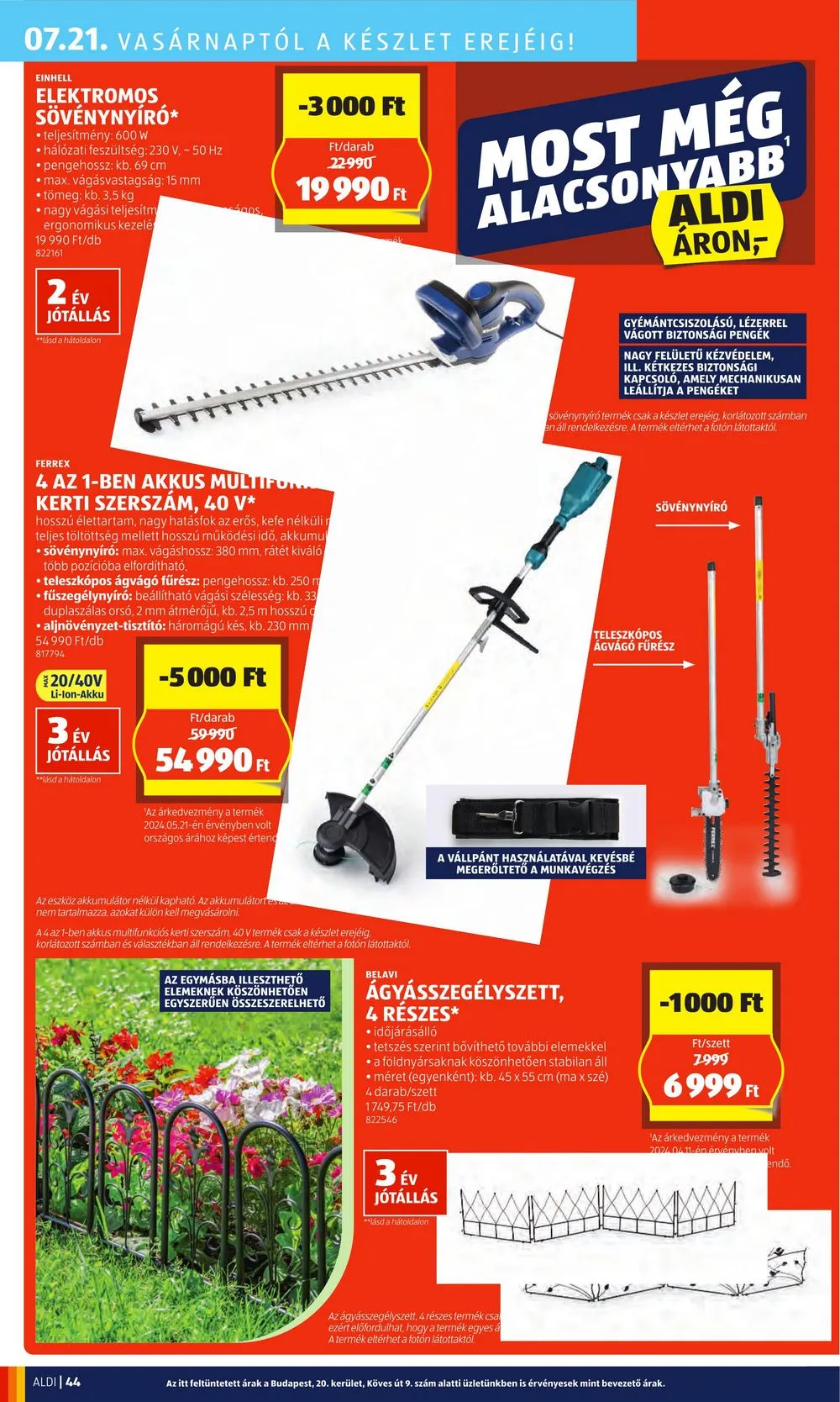 Aldi akciós újság 07.18–07.24 – 48. oldal