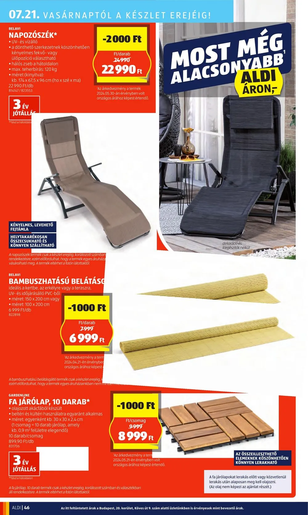 Aldi akciós újság 07.18–07.24 – 50. oldal