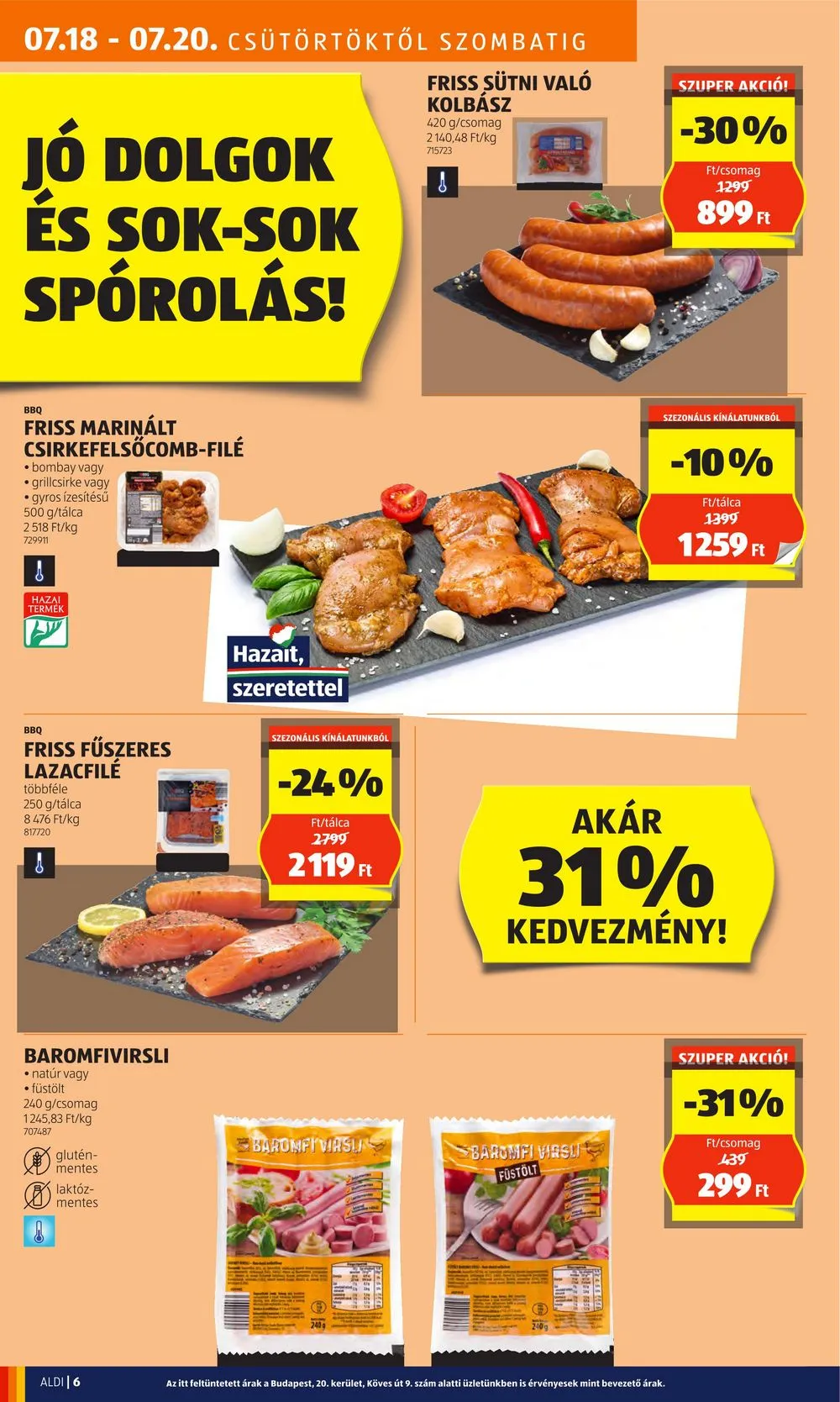 Aldi akciós újság 07.18–07.24 – 8. oldal
