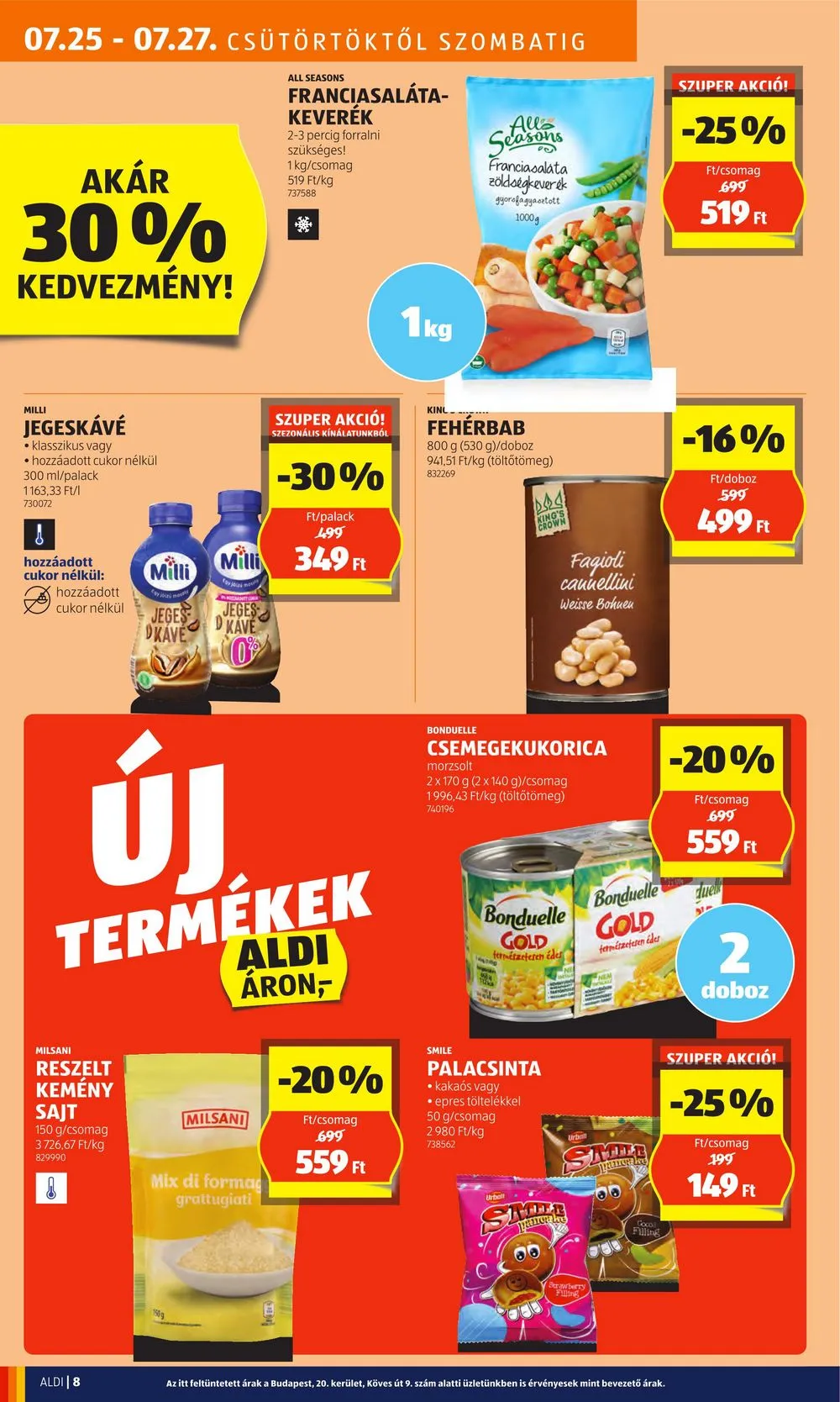 Aldi akciós újság 07.25–07.31 – 10. oldal