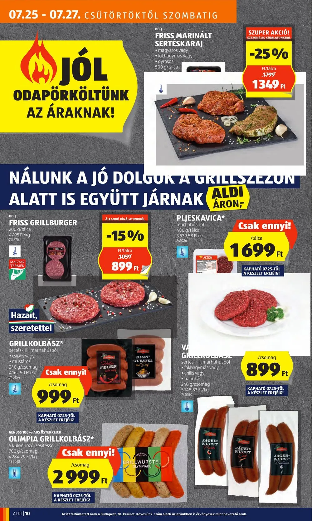 Aldi akciós újság 07.25–07.31 – 12. oldal