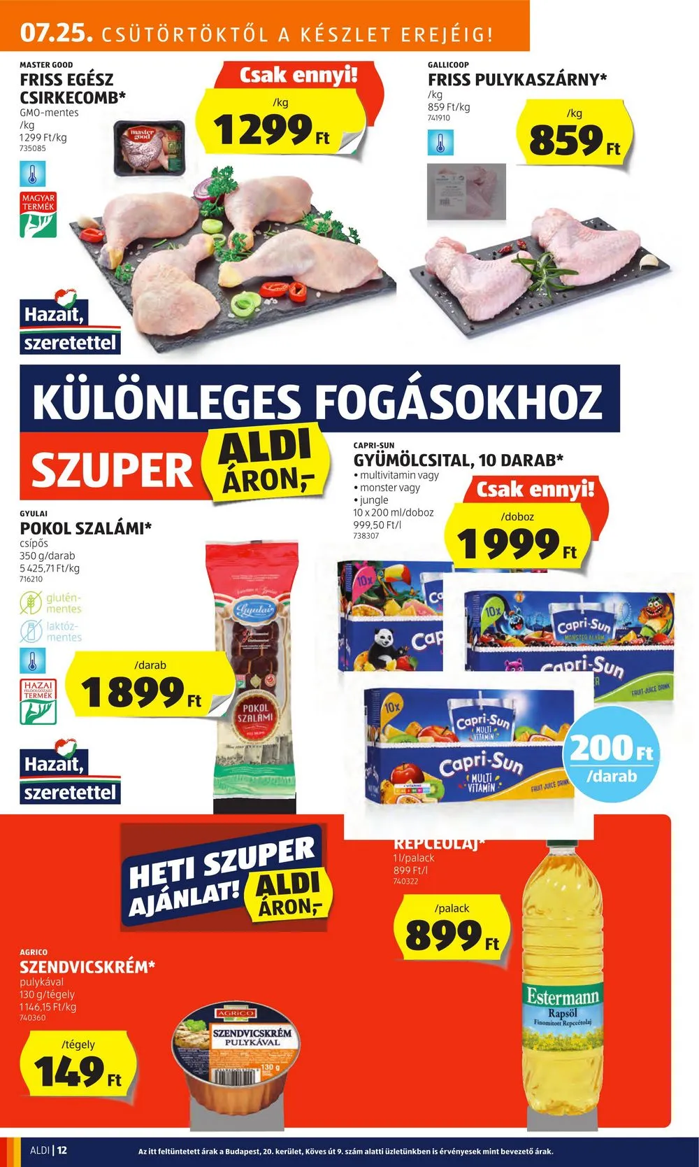 Aldi akciós újság 07.25–07.31 – 14. oldal