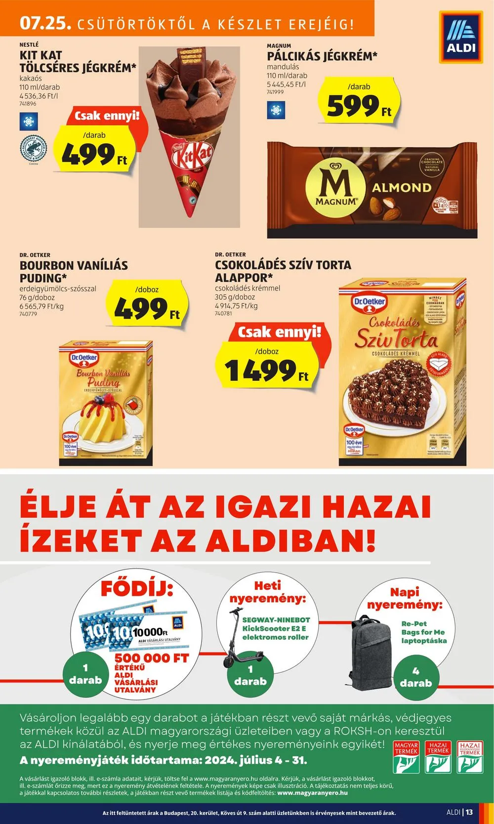 Aldi akciós újság 07.25–07.31 – 15. oldal