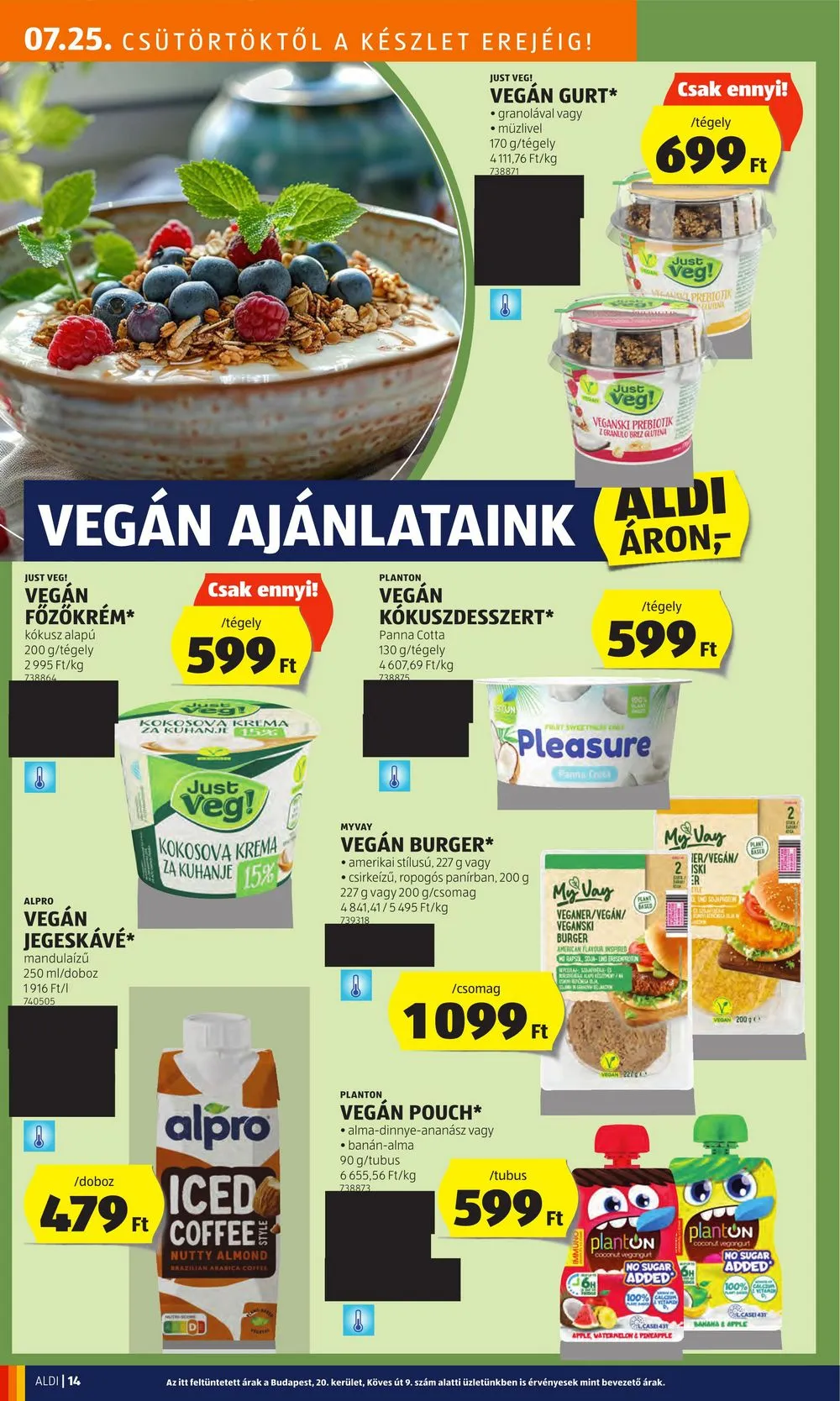 Aldi akciós újság 07.25–07.31 – 16. oldal