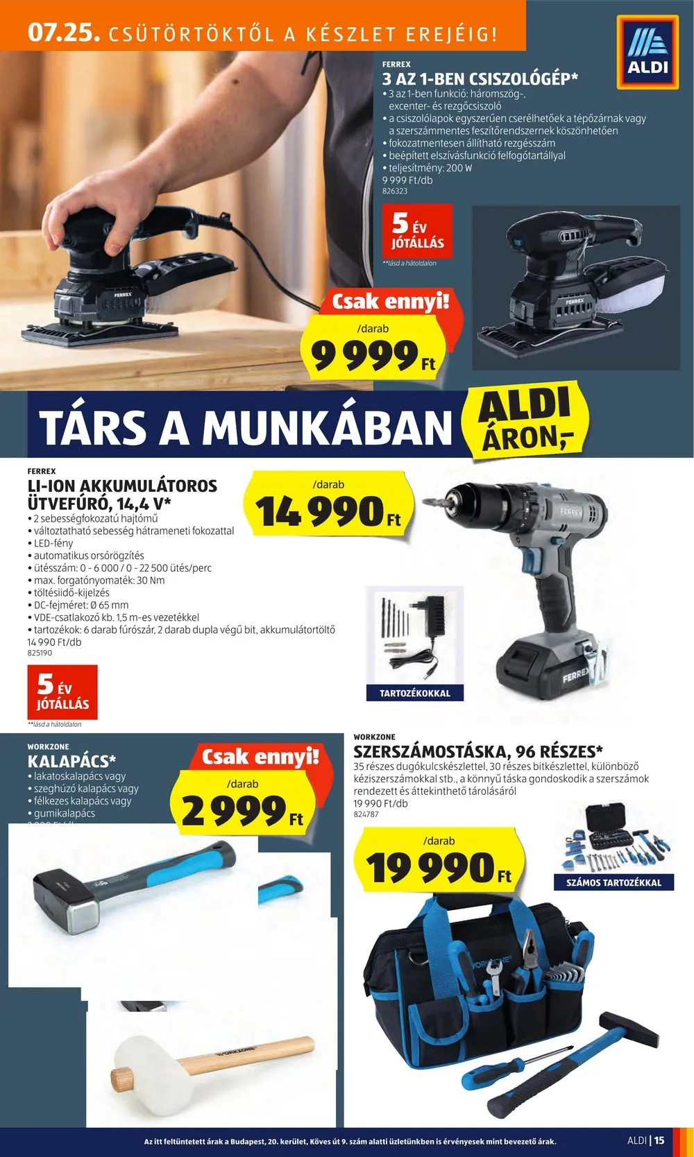 Aldi akciós újság 07.25–07.31 – 17. oldal
