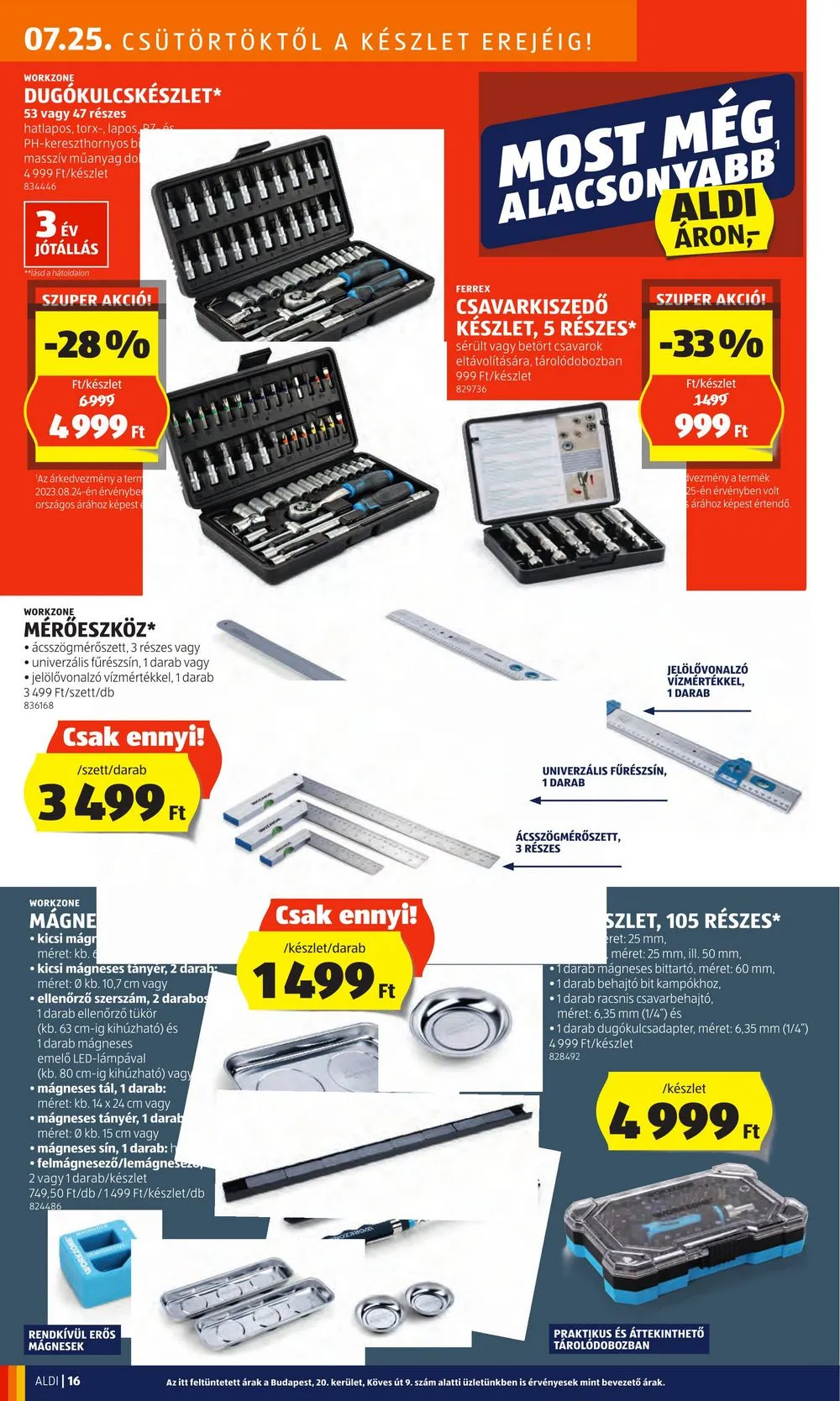 Aldi akciós újság 07.25–07.31 – 18. oldal